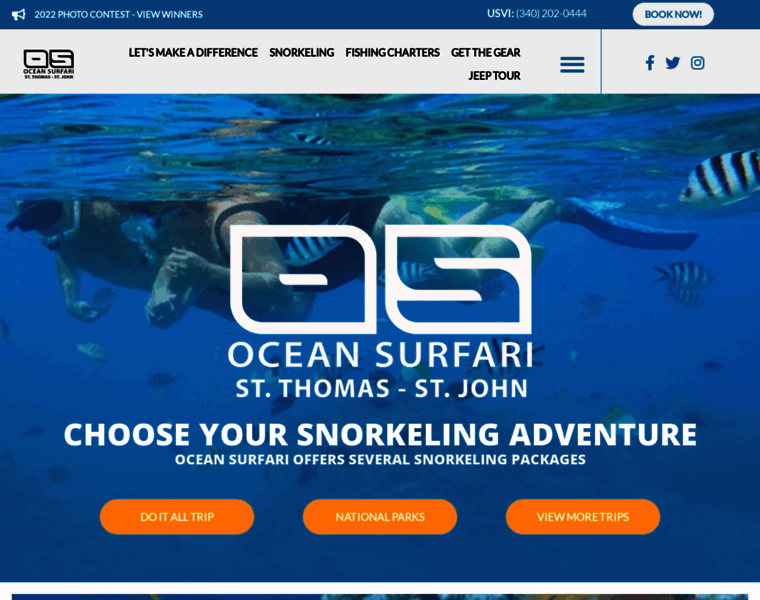 Oceansurfari.com thumbnail