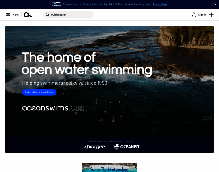 Oceanswims.com.au thumbnail