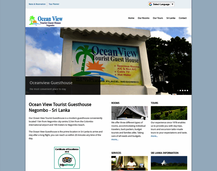 Oceanview-negombo.com thumbnail