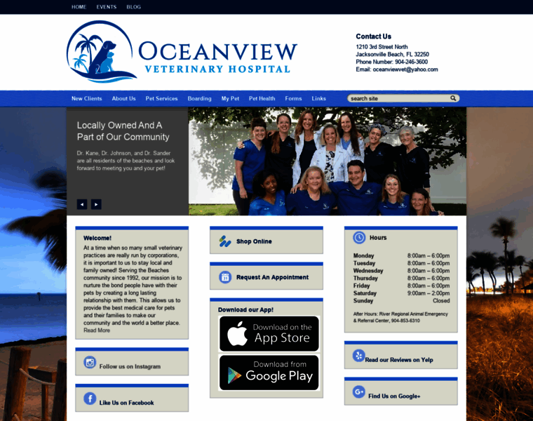 Oceanviewvet.com thumbnail