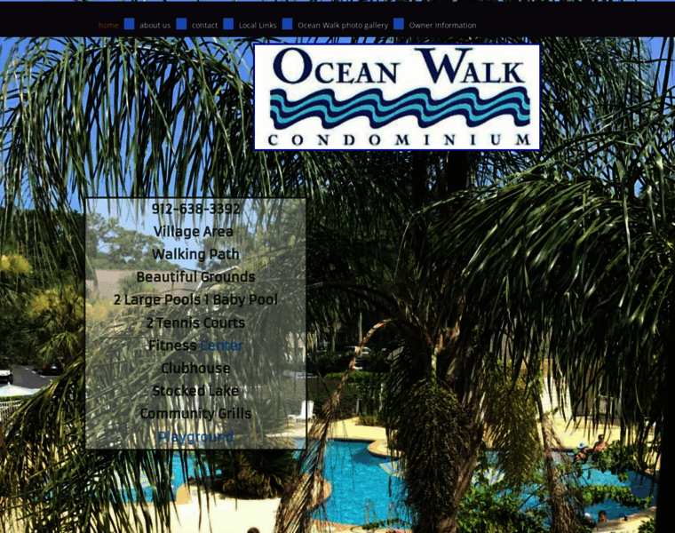 Oceanwalkssi.com thumbnail