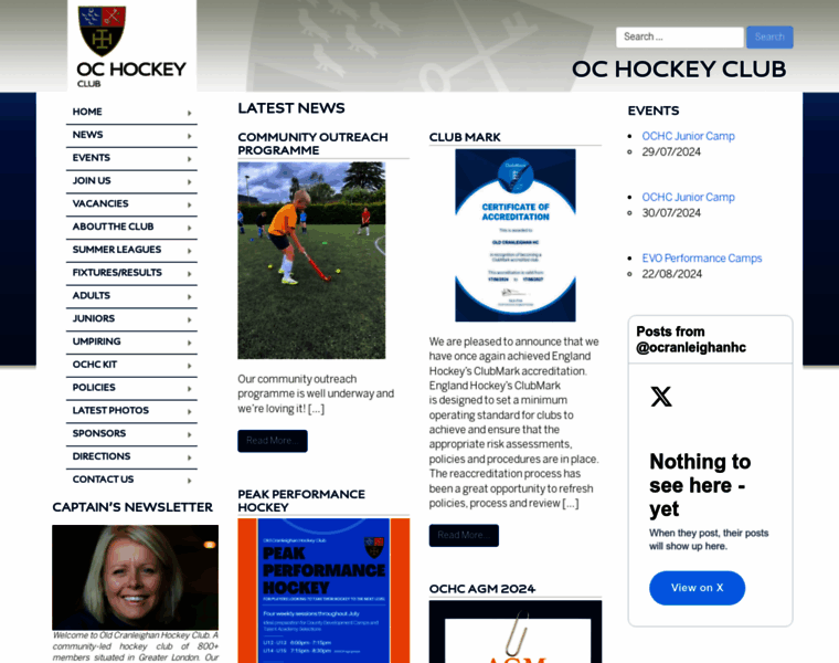 Ochockeyclub.org thumbnail