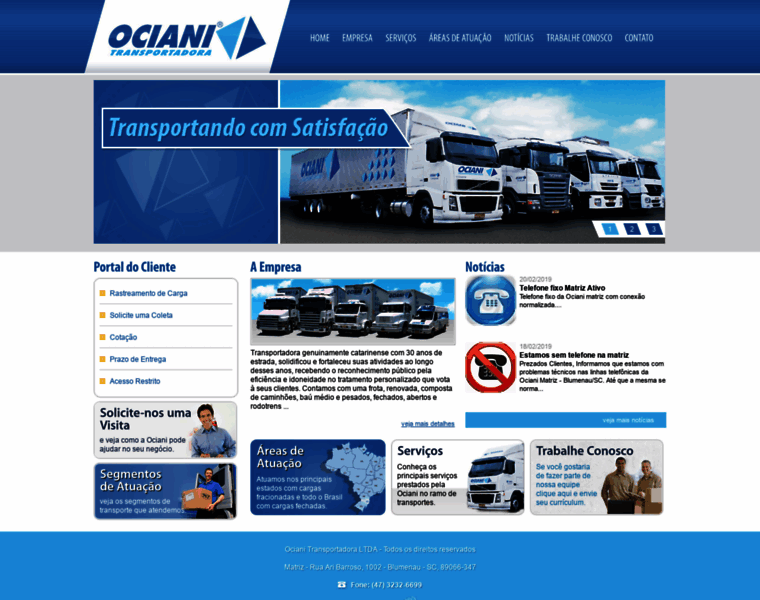 Ociani.com.br thumbnail