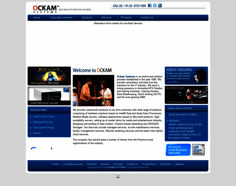 Ockamindia.com thumbnail