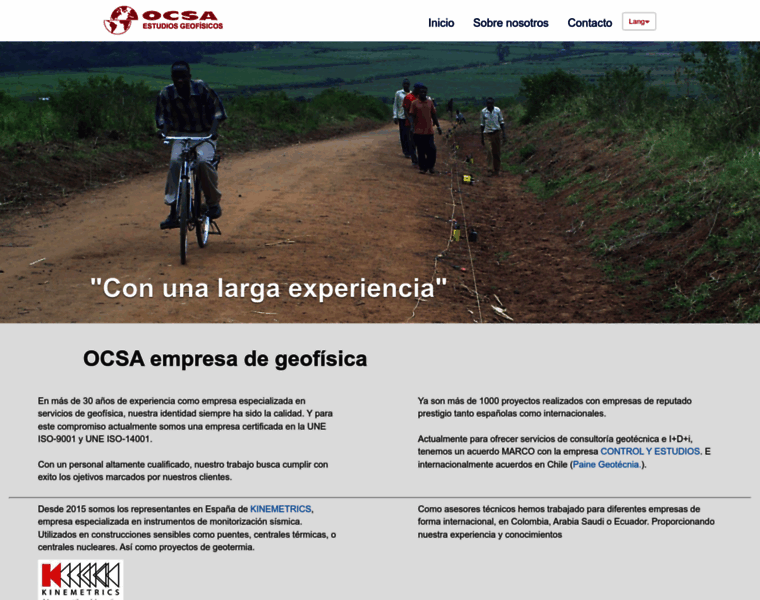 Ocsa-geofisica.com thumbnail