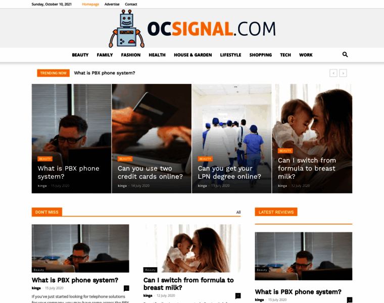 Ocsignal.com thumbnail