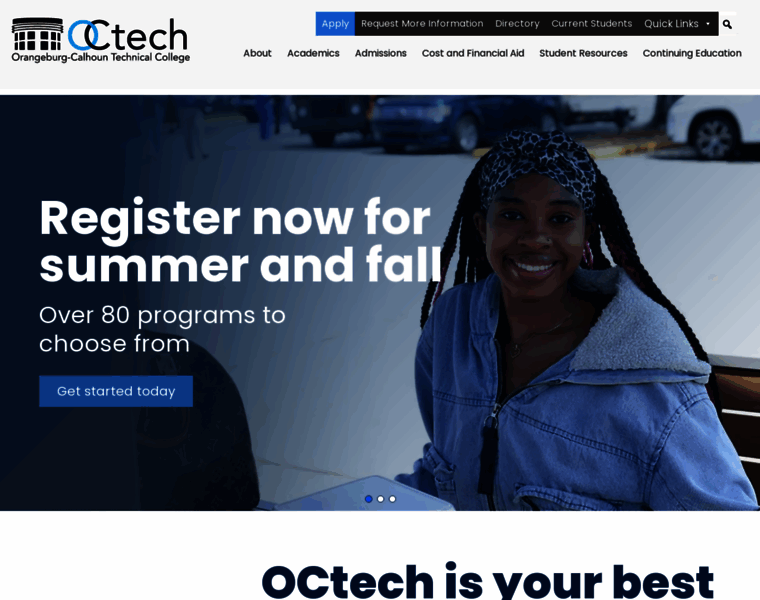 Octech.edu thumbnail