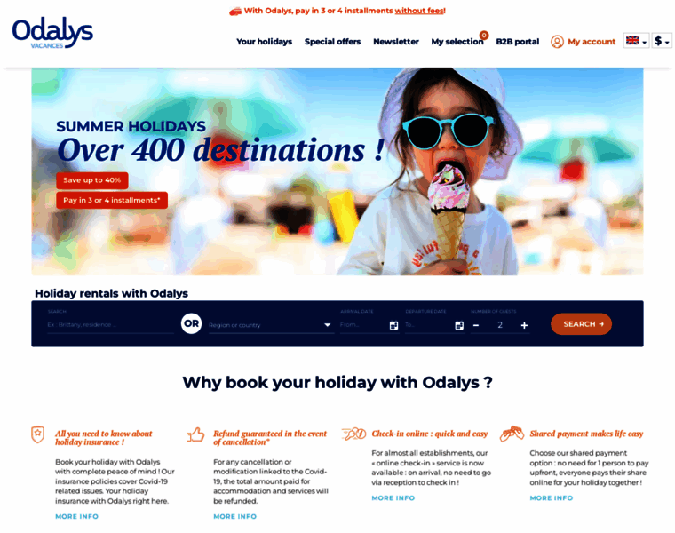 Odalys-vacation-rental.com thumbnail