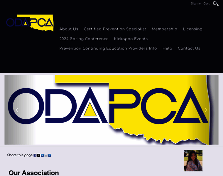 Odapca.org thumbnail