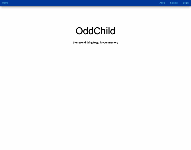 Oddchild.com thumbnail
