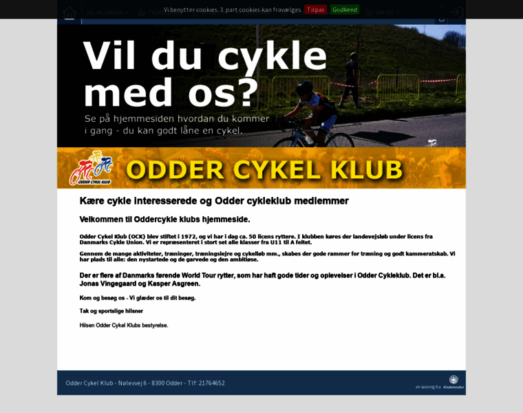 Oddercykelklub.dk thumbnail