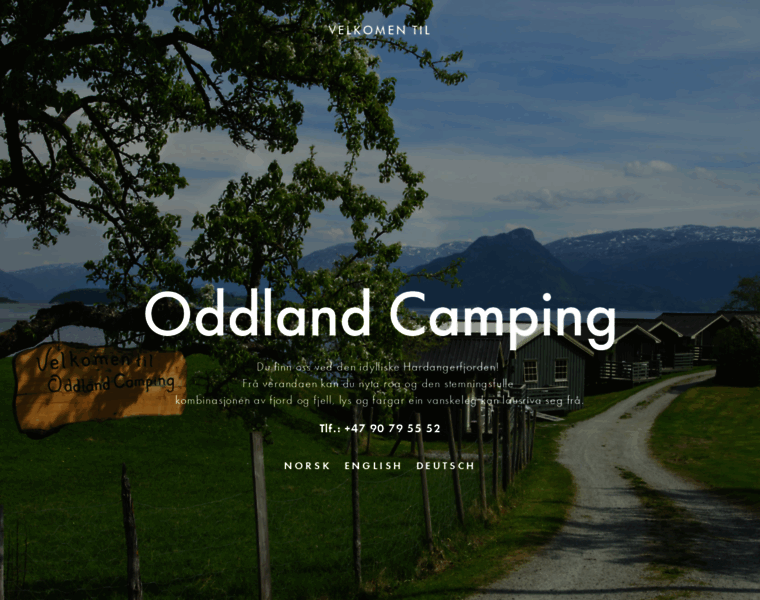 Oddlandcamping.no thumbnail