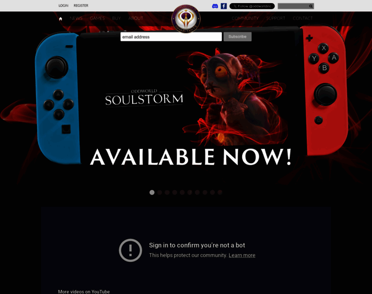 Oddworld.com thumbnail