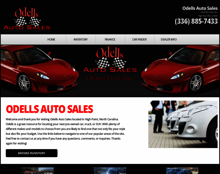 Odellsautosales.com thumbnail
