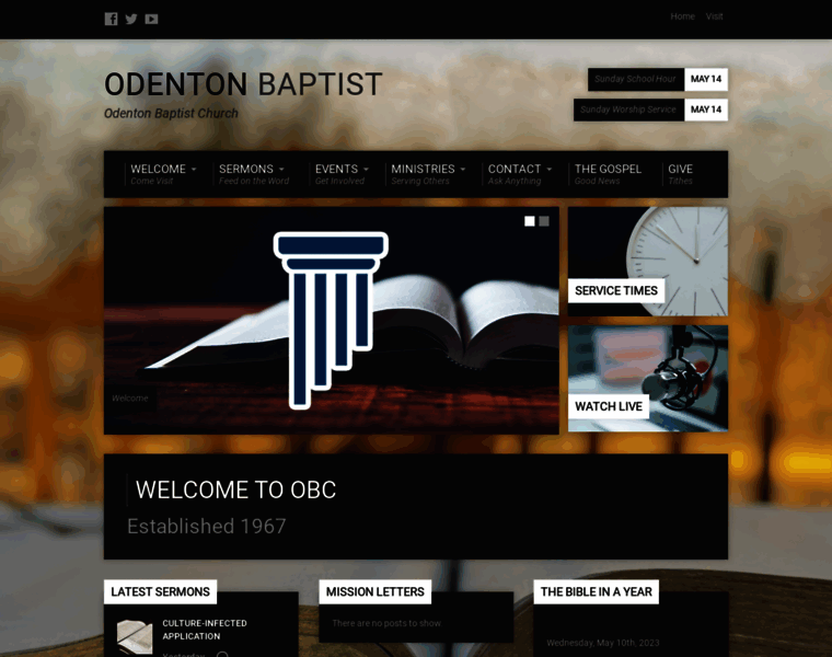 Odentonbaptist.org thumbnail