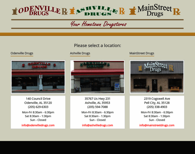 Odenvilledrugs.com thumbnail