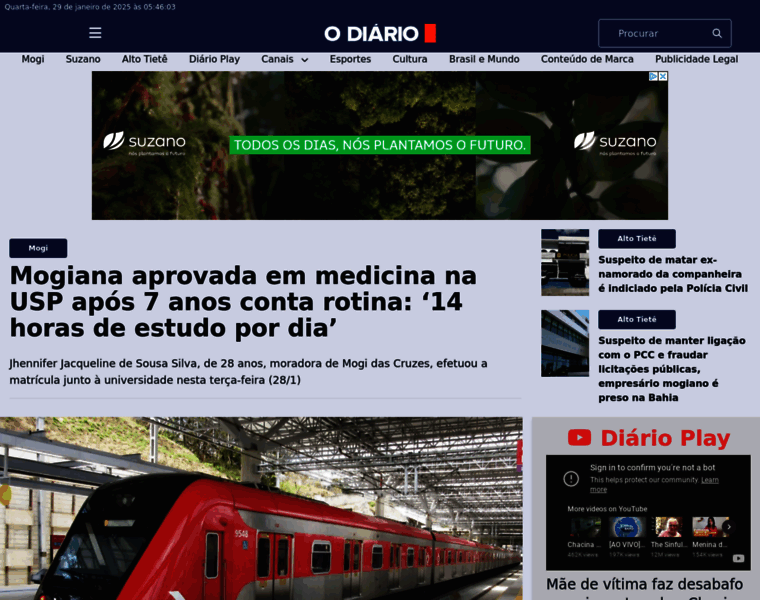 Odiariodemogi.net.br thumbnail