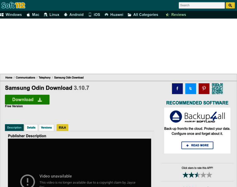 Odin-download.soft112.com thumbnail