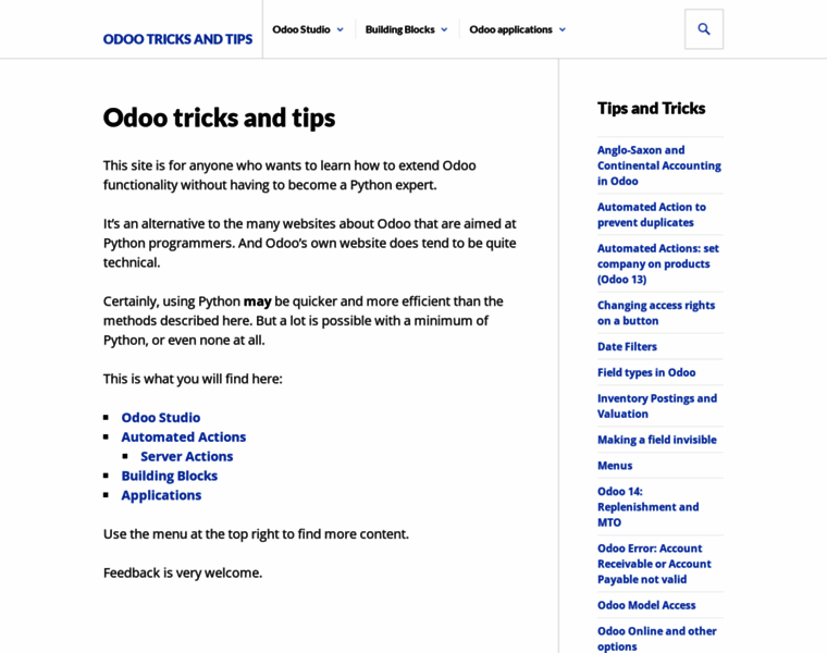 Odootricks.tips thumbnail