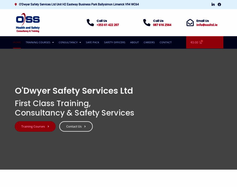 Odwyersafetyservices.ie thumbnail