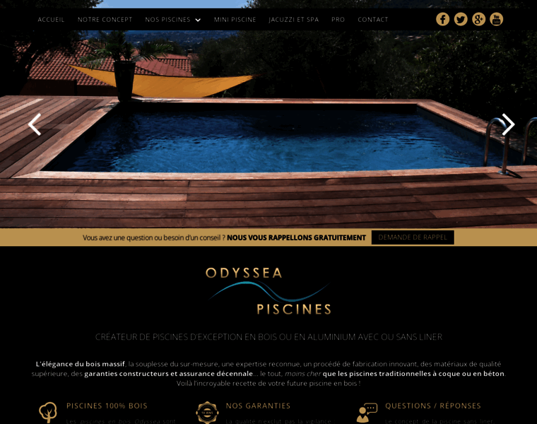 Odyssea-piscines.com thumbnail