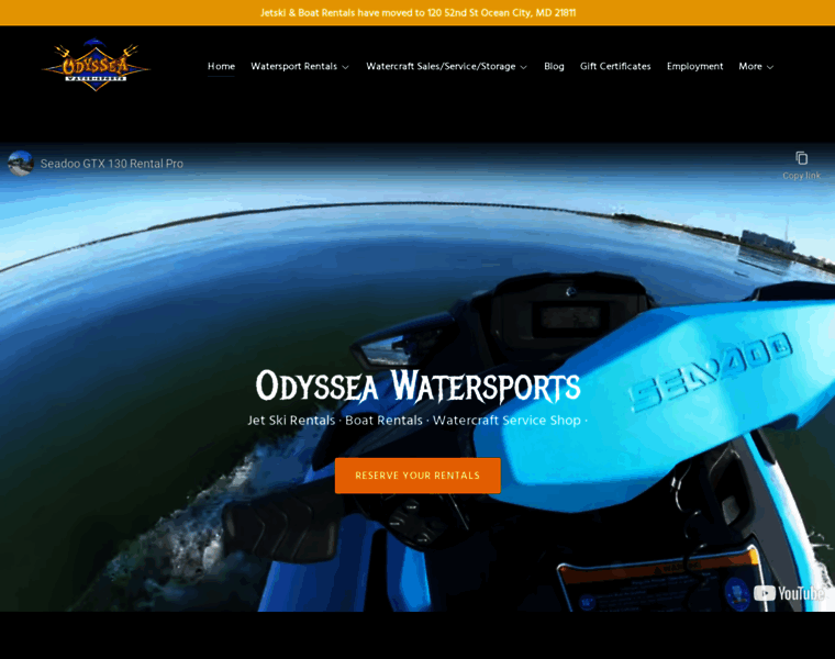 Odysseawatersports.com thumbnail
