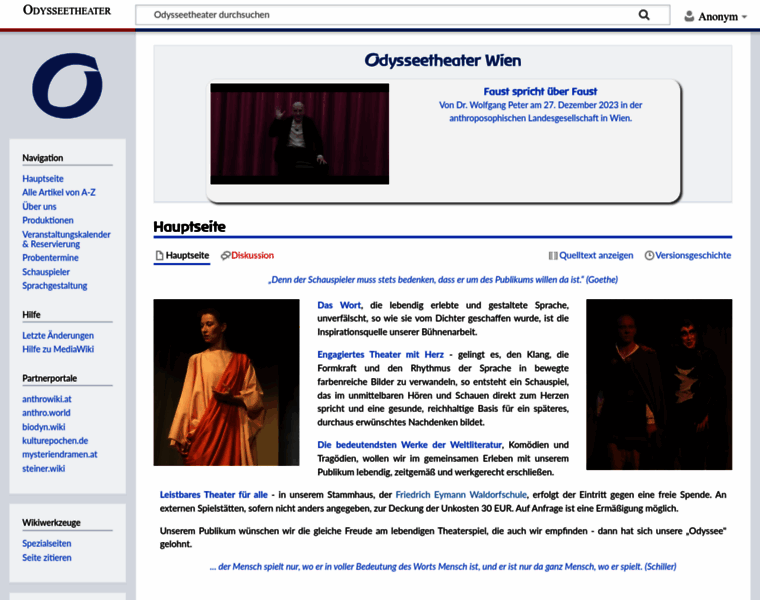 Odysseetheater.com thumbnail