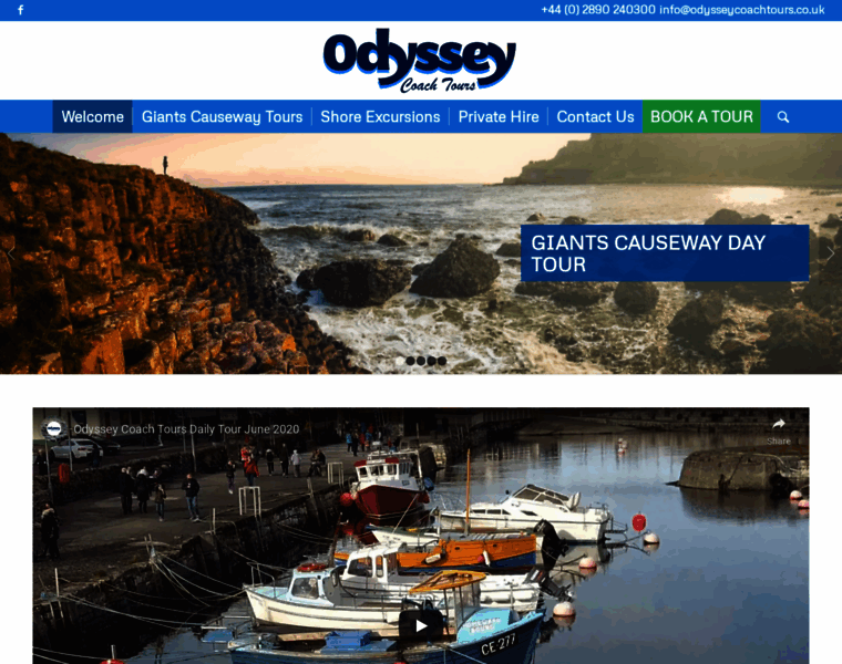 Odysseycoachtours.co.uk thumbnail