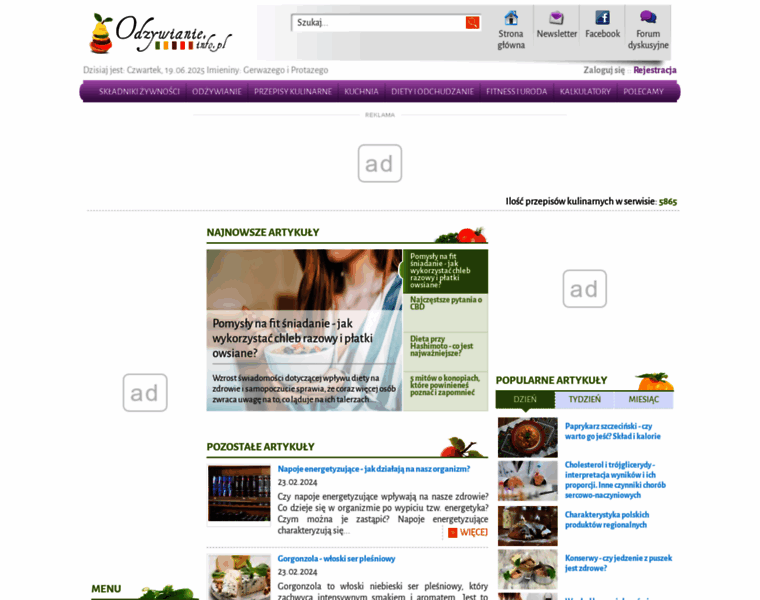 Odzywianie.info.pl thumbnail Odzywianie.info.pl thumbnail