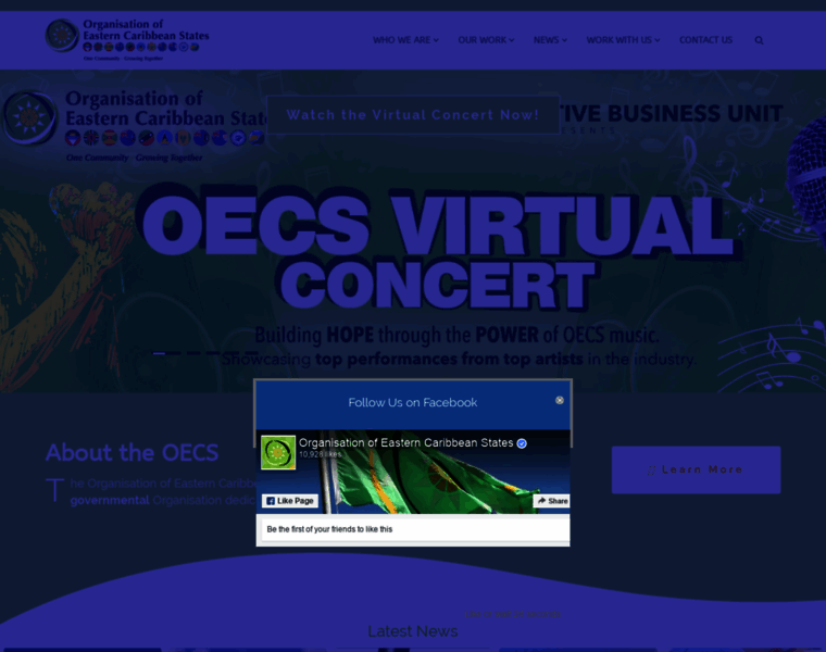 Oecs.org thumbnail