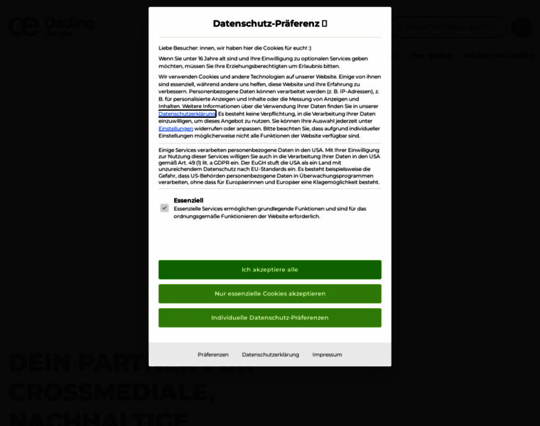 Oeding.de thumbnail