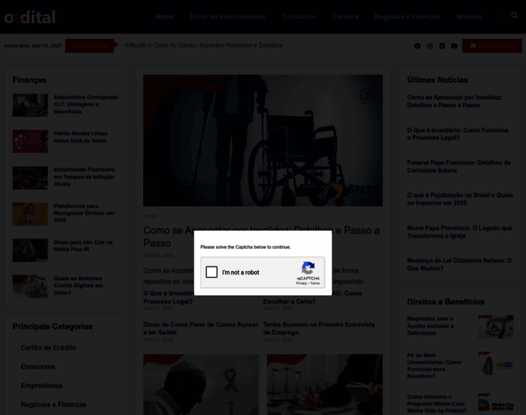 Oedital.com.br thumbnail