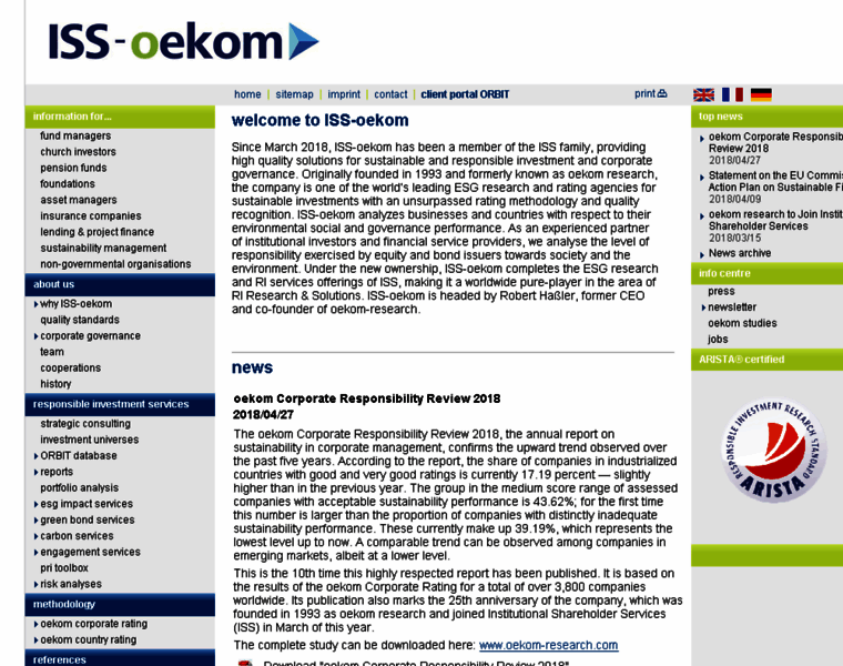 Oekom-research.de thumbnail