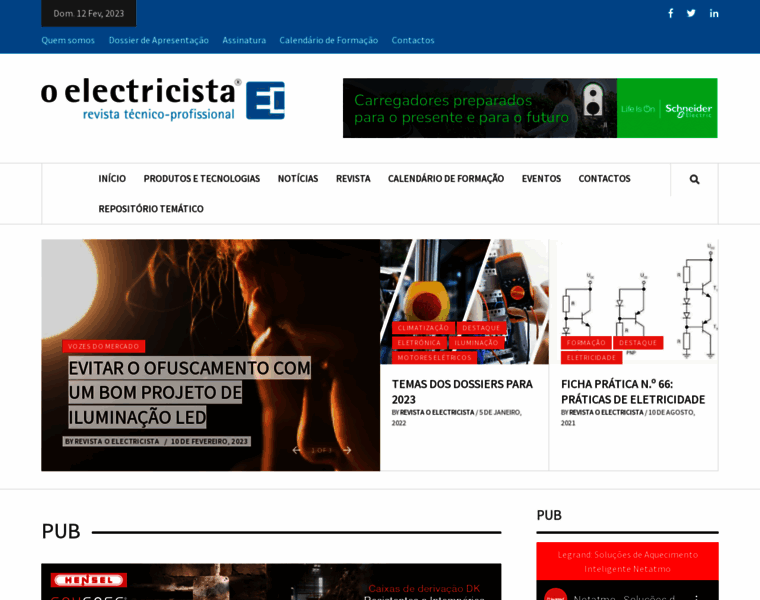 Oelectricista.pt thumbnail