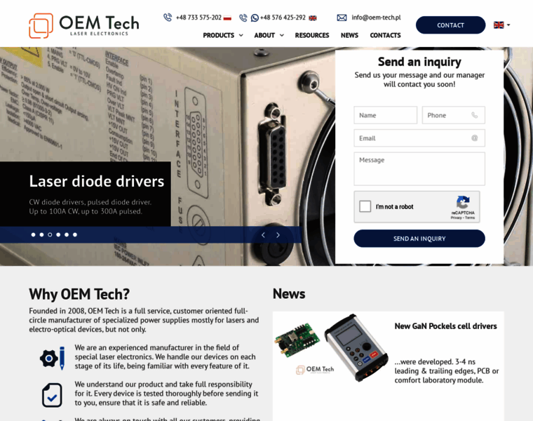 Oem-tech.by thumbnail