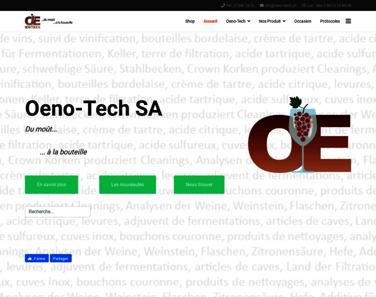 Oeno-tech.ch thumbnail