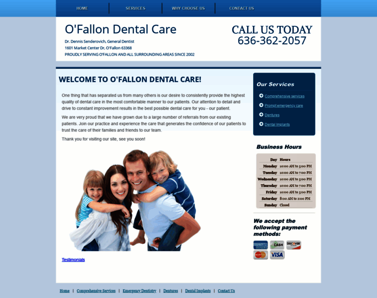 Ofallondentalcare.com thumbnail