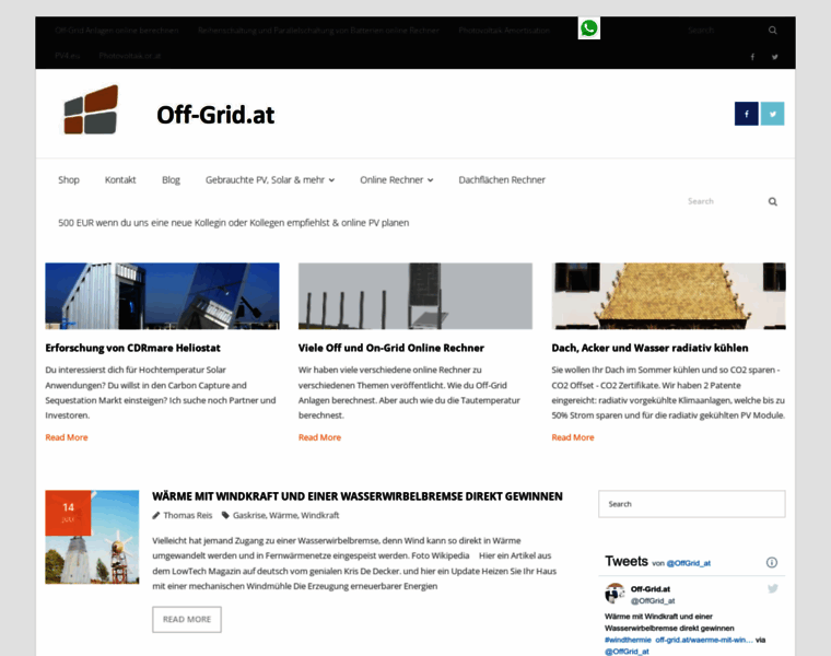 Off-grid.at thumbnail
