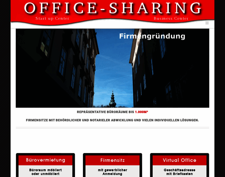 Office-sharing.at thumbnail
