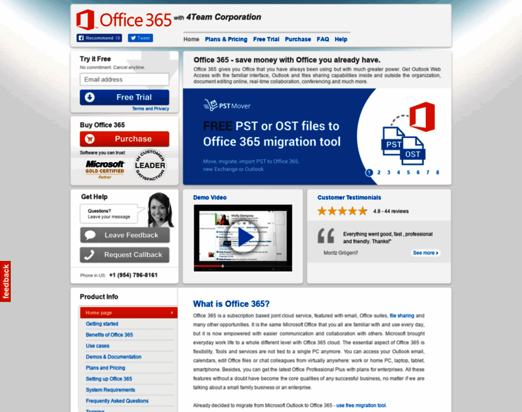 Office365.4team.biz thumbnail