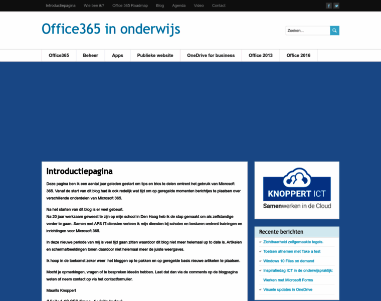 Office365inonderwijs.nl thumbnail
