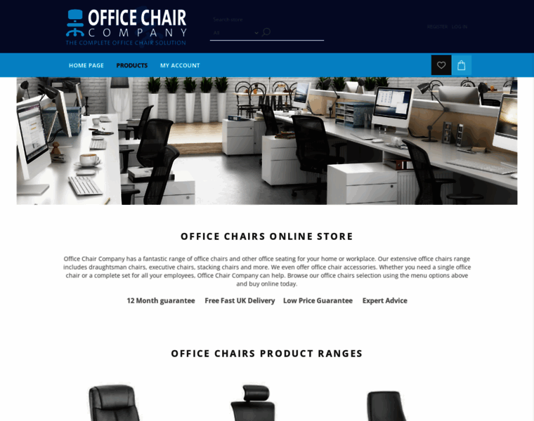 Officechaircompany.co.uk thumbnail