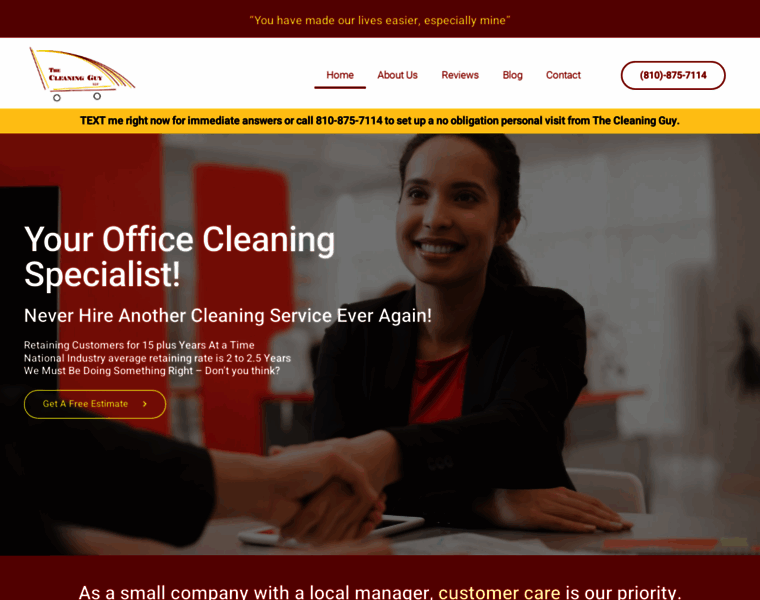 Officecleaningspecialist.com thumbnail