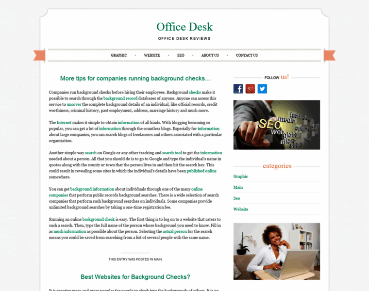Officedeskreviews.com thumbnail
