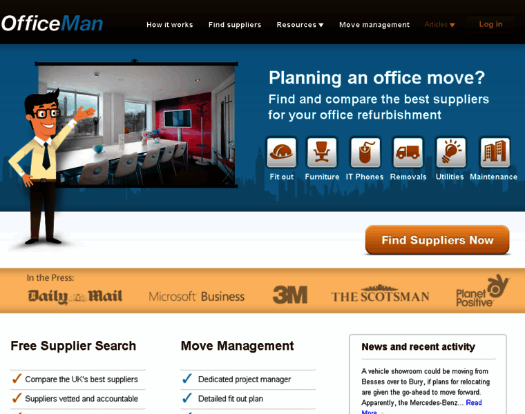 Officeman.co.uk thumbnail