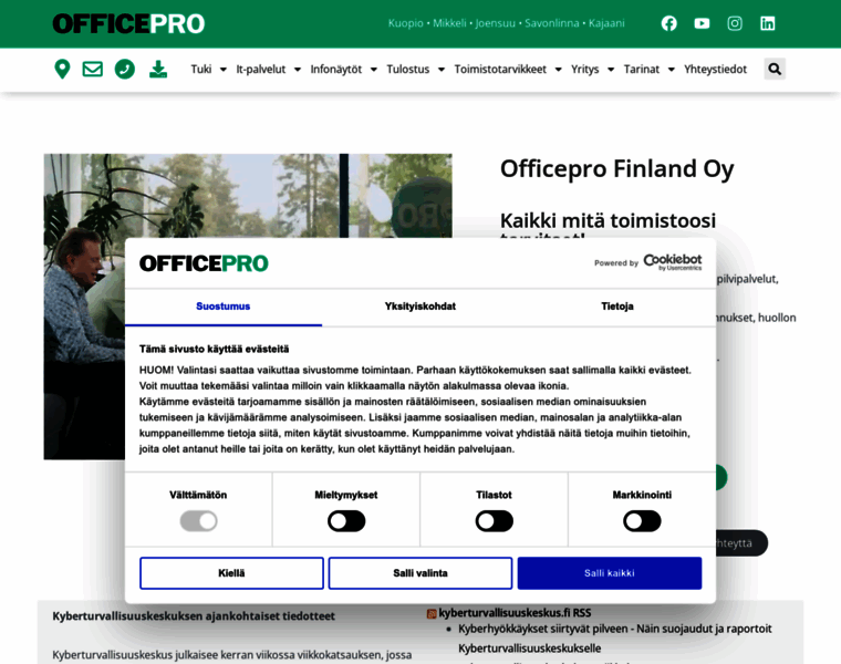 Officepro.fi thumbnail