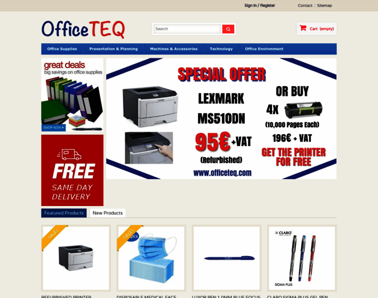 Officeteq.com thumbnail