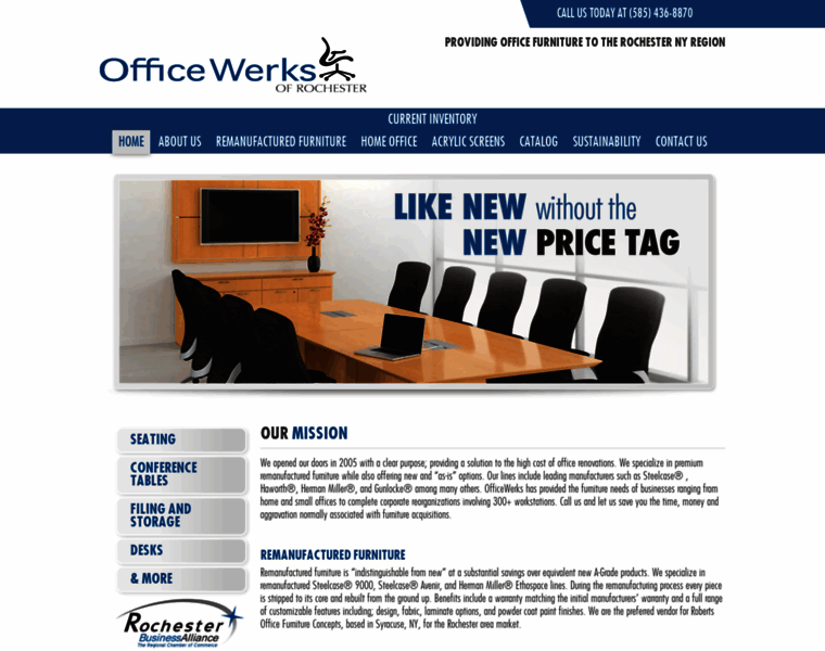 Officewerksofrochester.com thumbnail