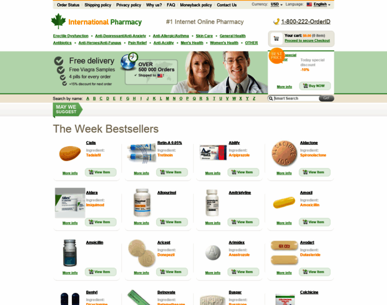 Official-drugstore.com thumbnail