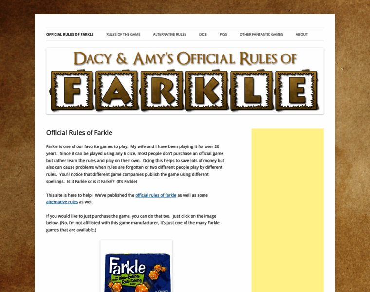 Officialfarklerules.com thumbnail